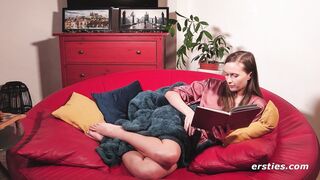 Ersties - Stacie Enjoys Intense Orgasms In Intimate Moment On Her Sofa - Ep 1 of 2