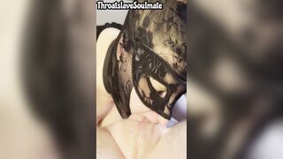 Innocent cum in mouth cumshot turns into a throatpie swallowing lesson