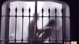 Young MILF gave me a perfect footjob and titjob and deserved to be fucked in her wet pussy