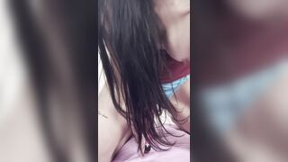I fuck myself well with my toy