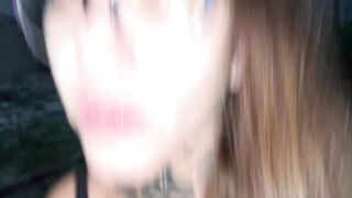 Vince Karter Took Me Outside & Owned My Mouth & Pussy