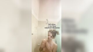 Caught Cam: Me Showering And Touching Myself Slowly