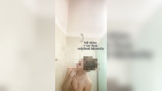 Caught Cam: Me Showering And Touching Myself Slowly