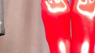 foot fetish - latex socks - teasing