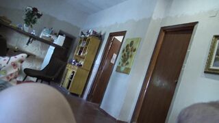 Cuckold husband eating strangers cum from his wife's pussy - CREAMPIE CLEANUP