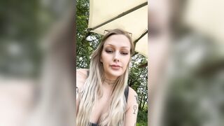 I'm Hot & Stressed Smoking outside