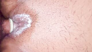 Horny slut is fucked & moans loudly, she loves it deep - Internal Orgasm release