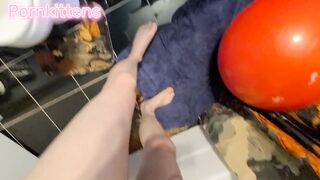 Maid gets her asshole stretched and passed on