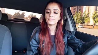 Slutty app driver catches passenger masturbating...What now?