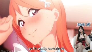 I watched Yoruichi X Orihime threesome milf | Bleach HENTAI