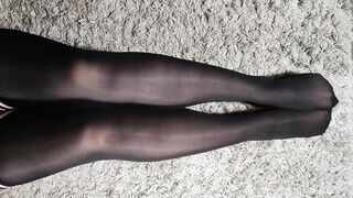Hold-up Stockings Tease and Remove