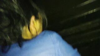 We love to take night walks in the park. He bend me over the bench and fuck me in the ass and pussy