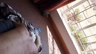 Floor sex with blond teen tinder date