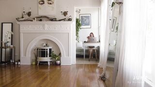 Wake Up With Pornstar April Snow. Follow Her As She Starts Her Day