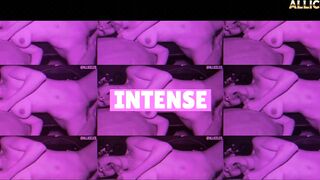 "AIE AIE" she said as she penetrated ANAL - I EJACULATED into Allice's gorgeous ASS