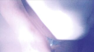 Wife with big natural boobs holds big dick and gets sucked until she's soaking wet