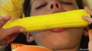 Horny teen Anoushka Rides her Dildo Cowgirl style!