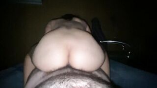 Petite Latina Rides Boss