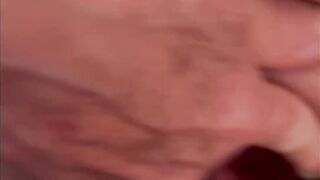 She pees on my cock and masturbating my cock