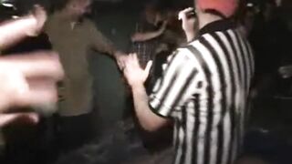 Jello covered teens wrestle in coed frat house