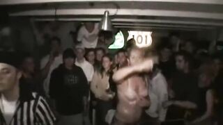 Jello covered teens wrestle in coed frat house