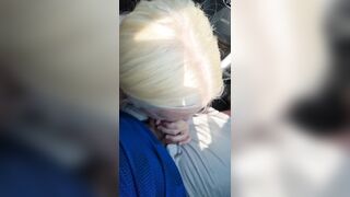 getting sucked of in the car by a hitch hiker