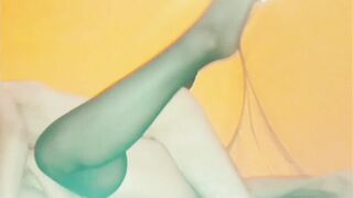 سکس ایرانی با پاهاش و جورابای خوردنیش واسم فوت جاب کرد منم برای تشکر کصشو جر دادم Footjob and sex