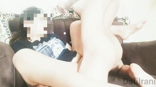 سکس ایرانی دوست دختر ام میگه انقدر حشری ام دلم میخواد به ده نفر بدم sexy +18teen gets fuck
