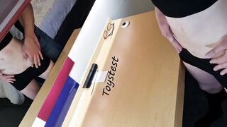 Stepsister Wants to Touch His Dick During Long Time Foreplay