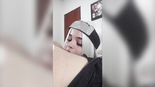 White Moon VIP - Chupando pau do sensei com magekyo sharingam 1 (angulo lateral) .ft White Wolf OFC
