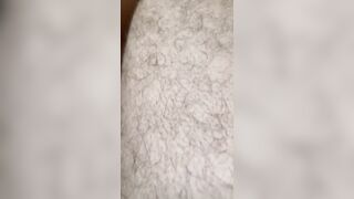 Quickie fuck with a toy. Orgasm and huge cumshot.