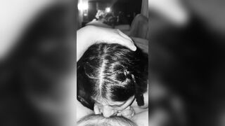 Mi prima le gusta exprimirme hasta la última gota
