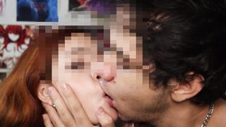 deep, fun and passionate kiss with my stepsister