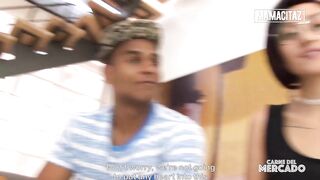 Cute Latina Luna Castillo Gets Roughly Banged By Latino Cock - CARNE DEL MERCADO