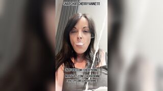 British Milf Smoking Worship