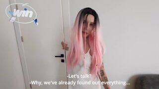 The ex came to pick up things, and left fucked in the Ass!