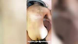 Hardcore sex in washing machine. Full video on my Onlyfans (link in bio)